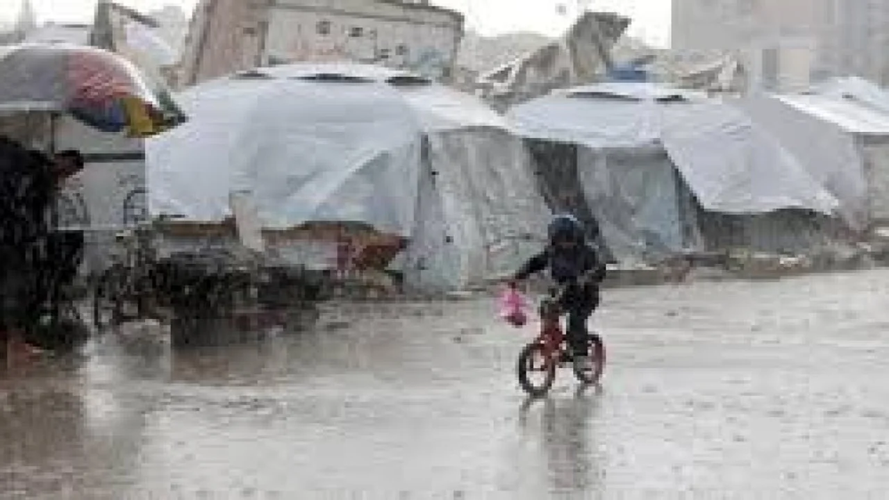 منخفض جوي وأمطار وعواصف رعدية تضرب أجواء فلسطين يوم الأحد القادم